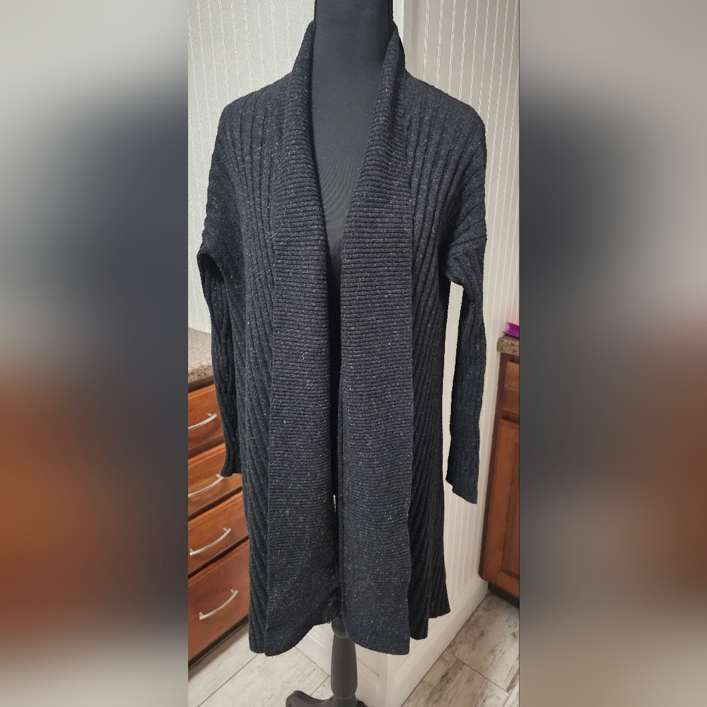 Lane Bryant Charcoal Open Front Cardigan 22/24 3X